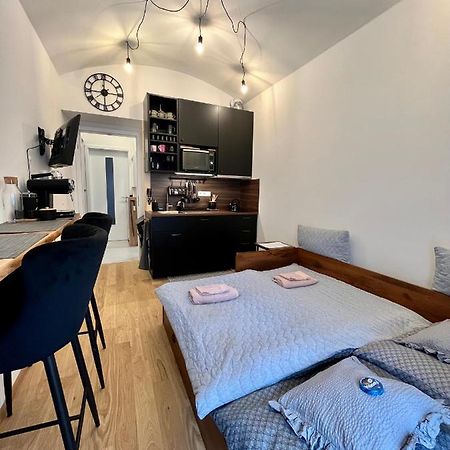 Studio V Prizemi S Kuchyni A Koupelnou Prag Exteriör bild