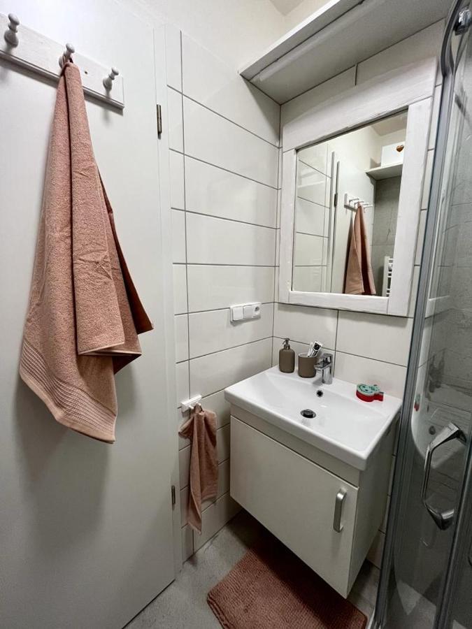 Studio V Prizemi S Kuchyni A Koupelnou Prag Exteriör bild